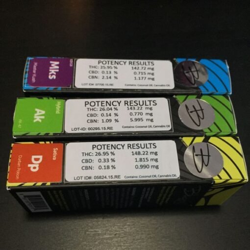 5 Packs Bhang Naturals Hybrid Cartridges