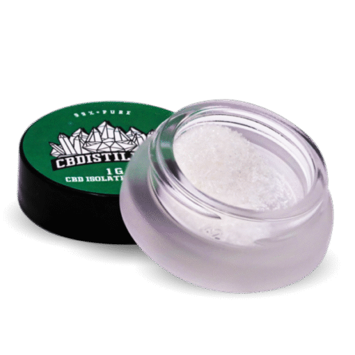 99+% Pure CBD Isolate Powder from Hemp