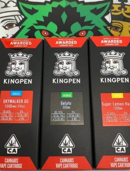 buy 710 kingpen-cartridges UK They have won numerous awards for their quality. Standard 510 thread 710 KingPen 3 X Winner of...