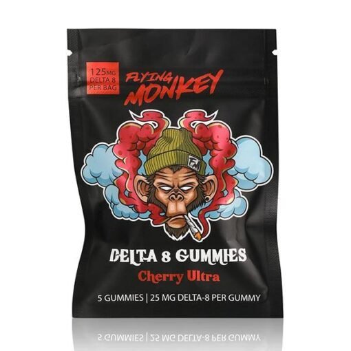Flying Monkey Delta 8 Gummies 5 pack