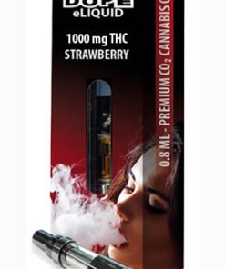 5 X 1000 MG DOPE STRAWBERRY THC STARTER KIT